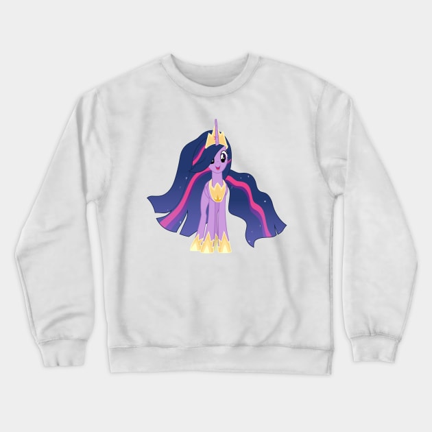 Princess Twilight Sparkle 2.0 Crewneck Sweatshirt by CloudyGlow